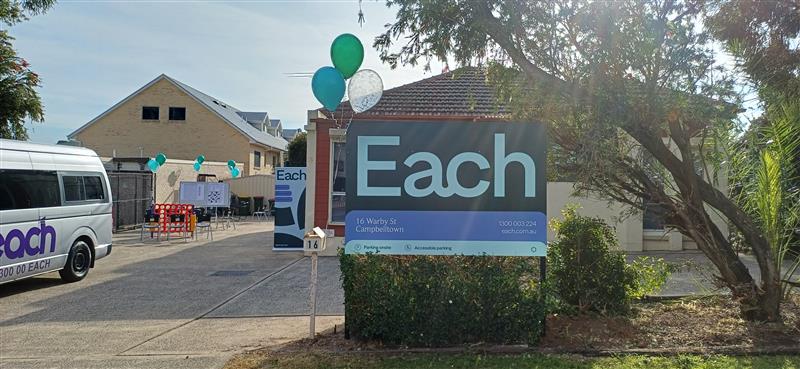 Each - Social Activity Group, Support at Home Packages, Restorative Care, and Connect (a care finder service)